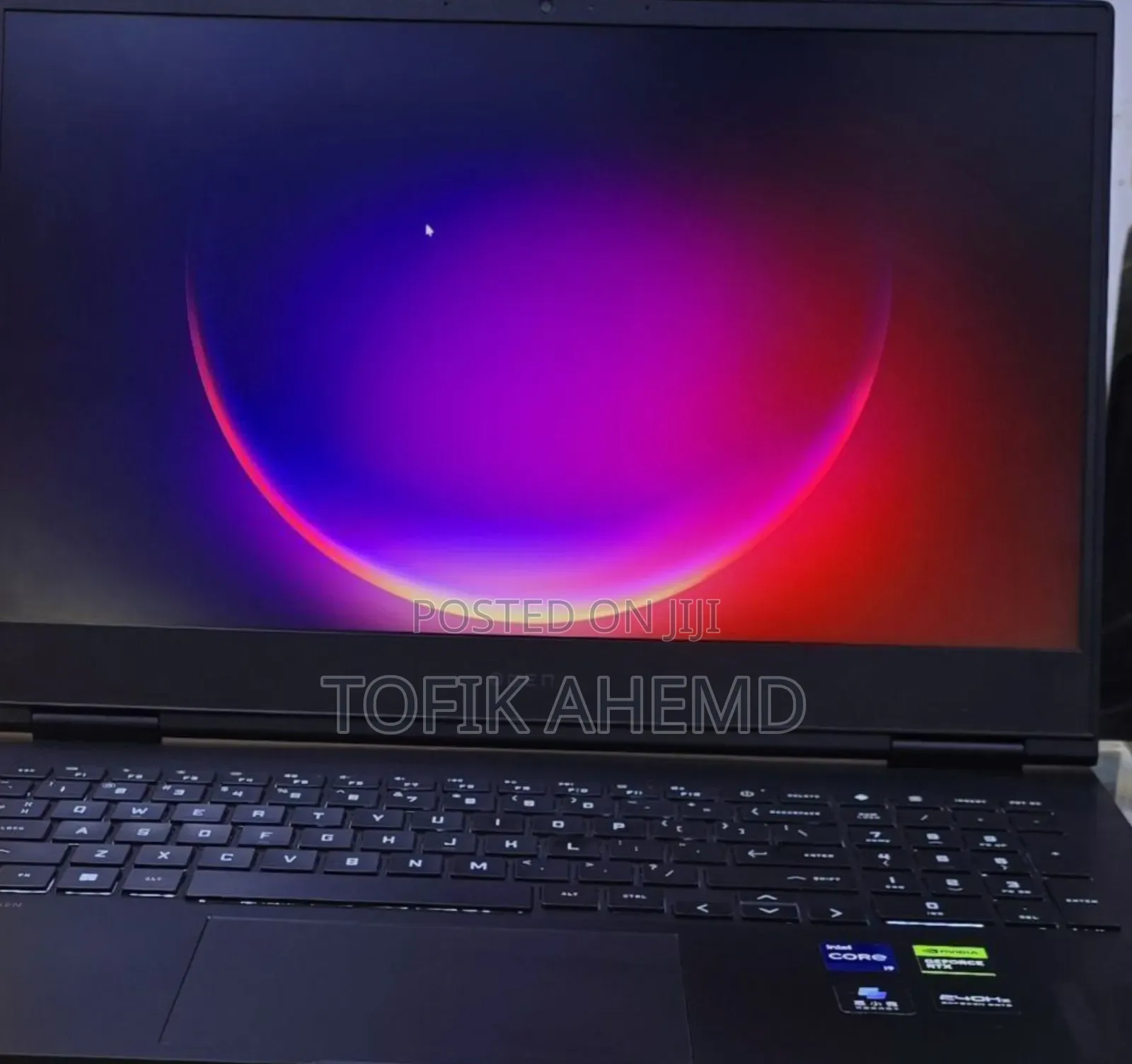 New Laptop HP Omen 15 16GB Intel Core I9 SSD 1T