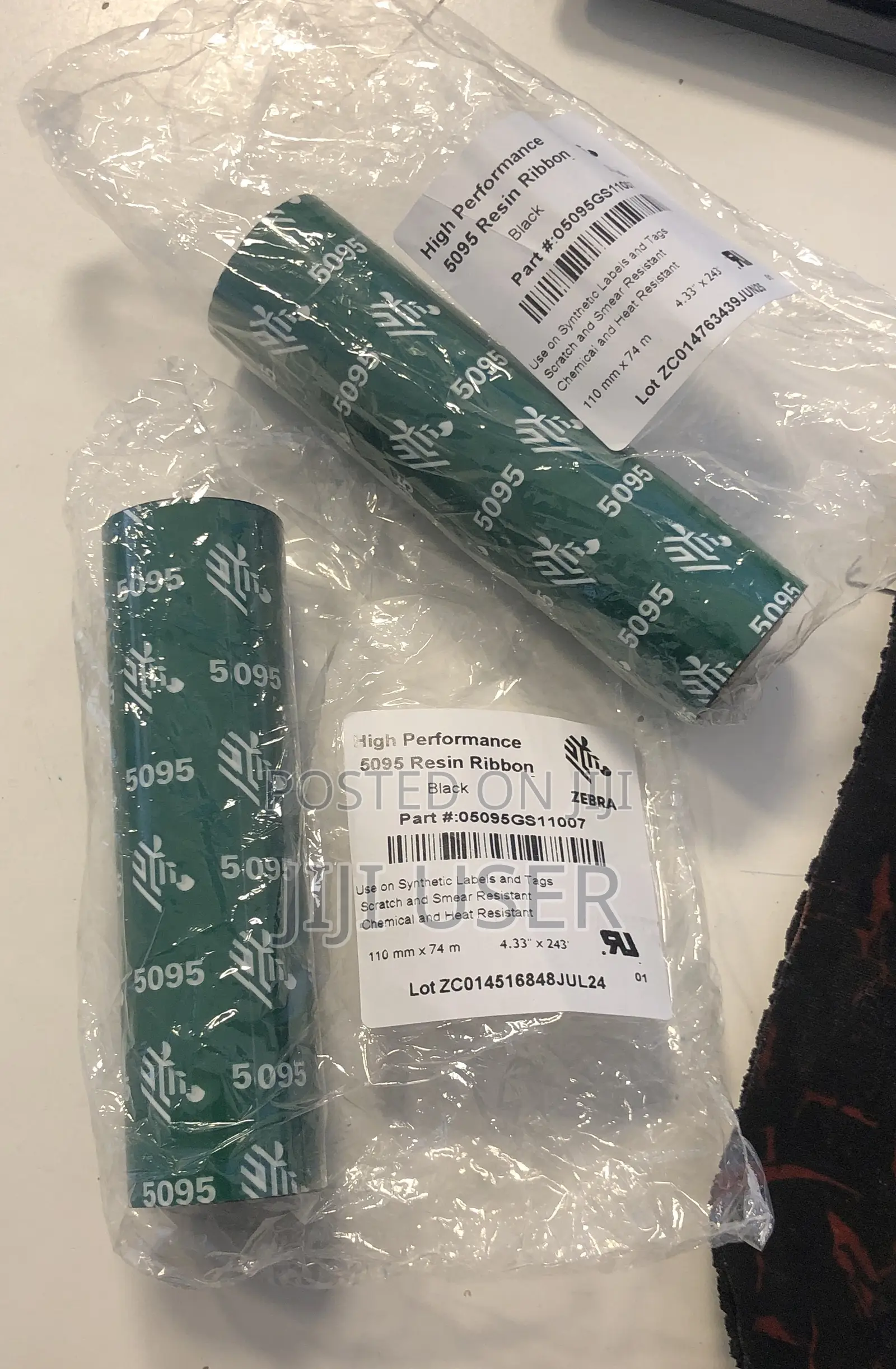 Zebra 5095 Resin Ribbon