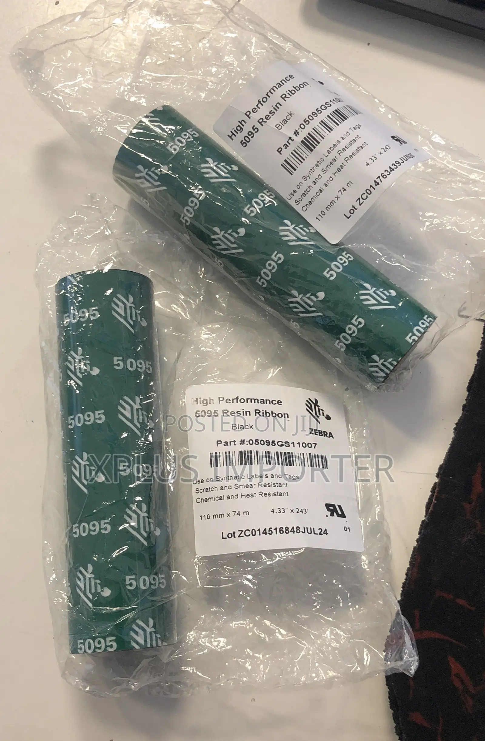 Zebra 5095 Resin Ribbon