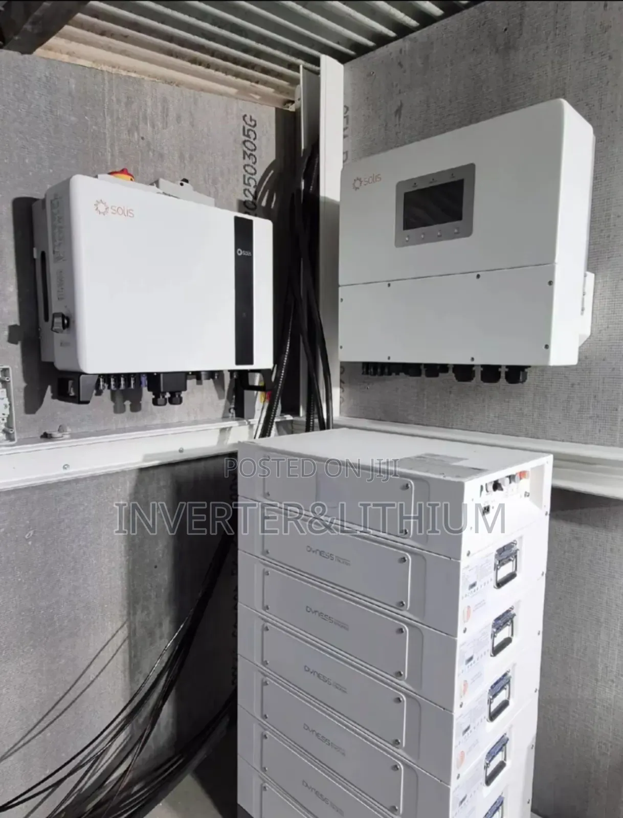 40kw Solis/Deye Hybrid Inverter Lithium Ion Battery