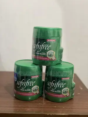 Photo - Sofn’Free Cream Hair Relaxer Regular 450ml