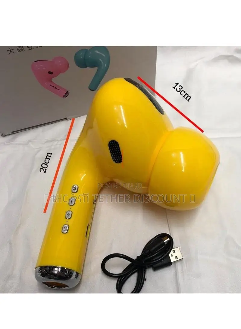 Original Big Headphines Speaker (ትልቅ ሄድፎን መሳይ እስፒከር)