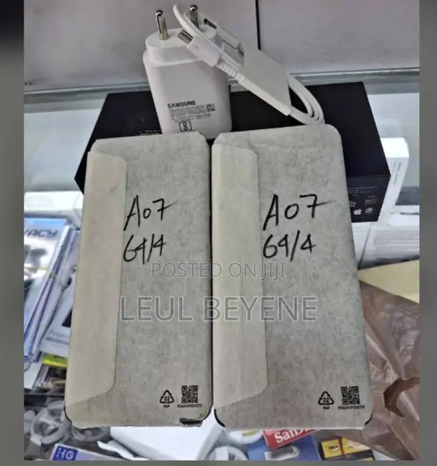 New Samsung Galaxy A07 4G 64 GB Black