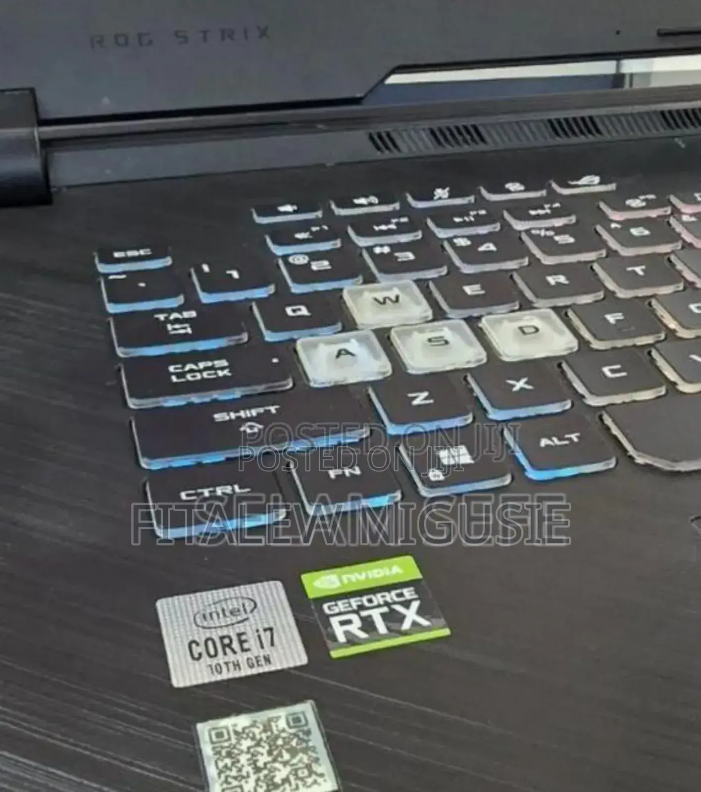 New Laptop Asus ROG Strix G15 16GB Intel Core i7 SSD 1T