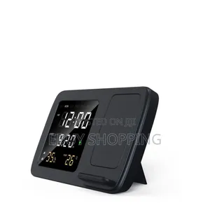 Declutter Your Nightstand With the Rise Charger Clock