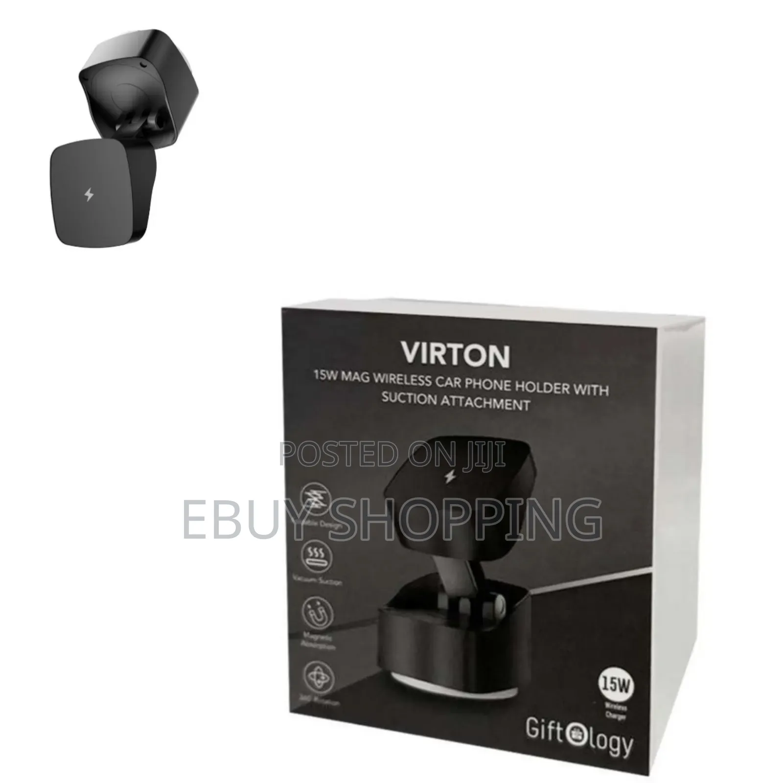 Virton Magnetic Charging Car Mount