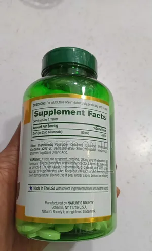 Zinc Nature's Bounty