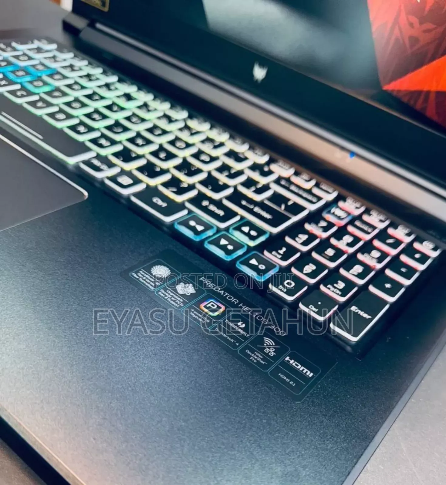 New Laptop Acer Predator Helios 300 16GB Intel Core I9 SSD 1T