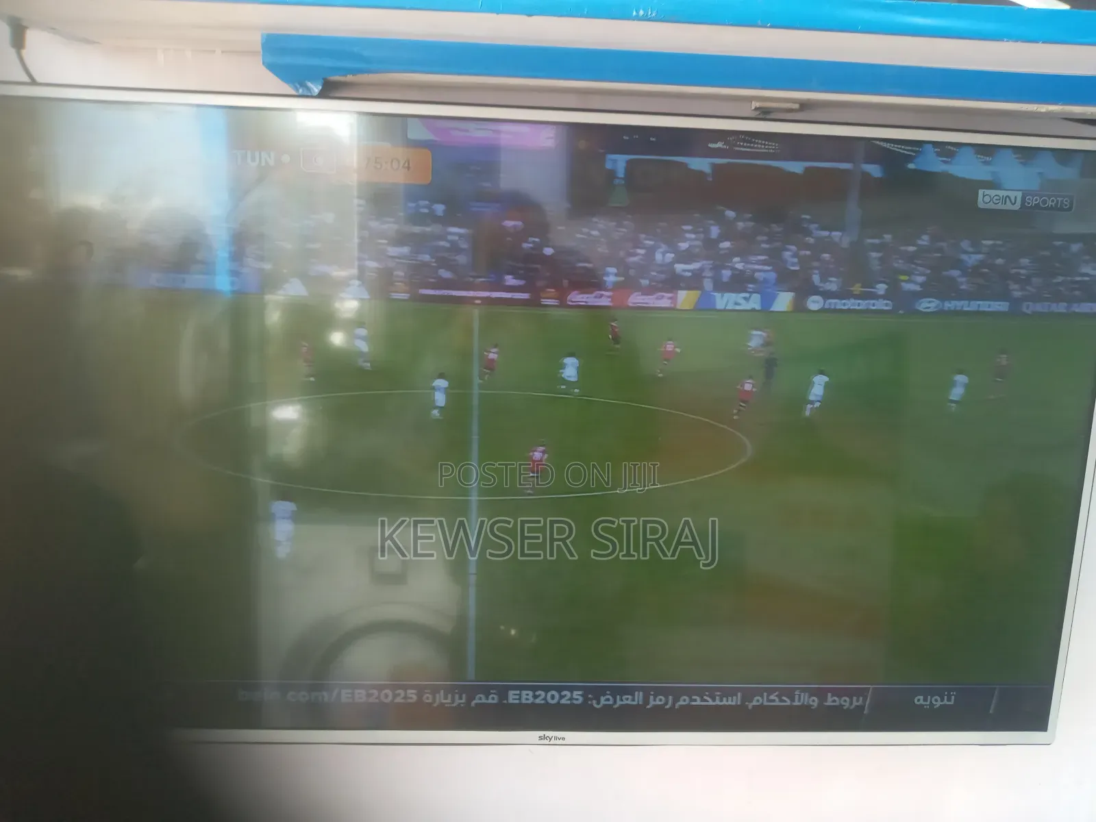 Emingtek Tv 42inch Smart Android ፍሬምለስ እስክሪን Youtube Video Bluetoo