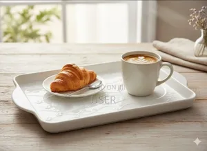 Photo - ሴራሚክ የበርገር የሳንዱች የችብስ ማቅረቢያ ሳህን