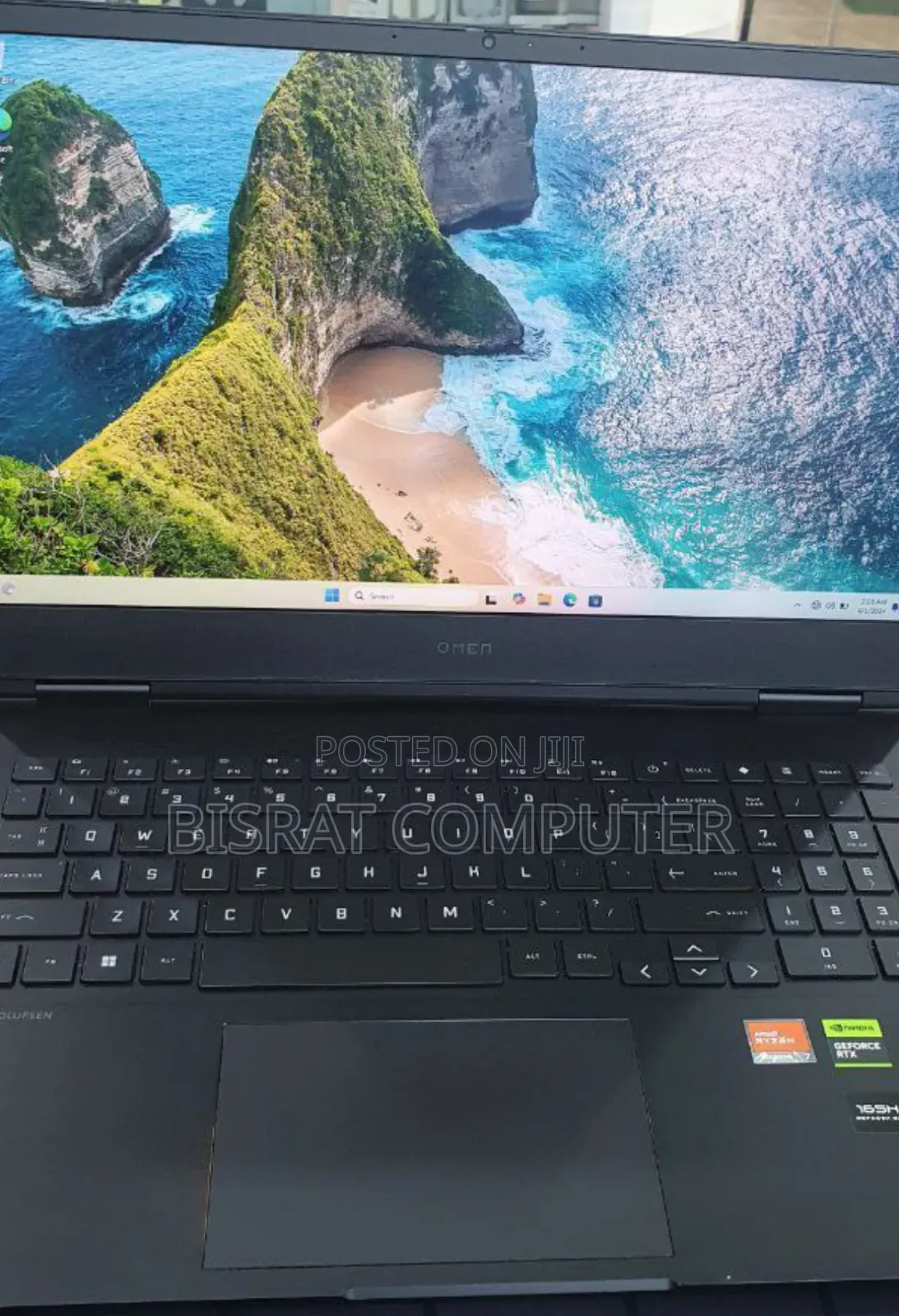 New Laptop HP Omen 16 16GB AMD Ryzen 7 SSD 1T