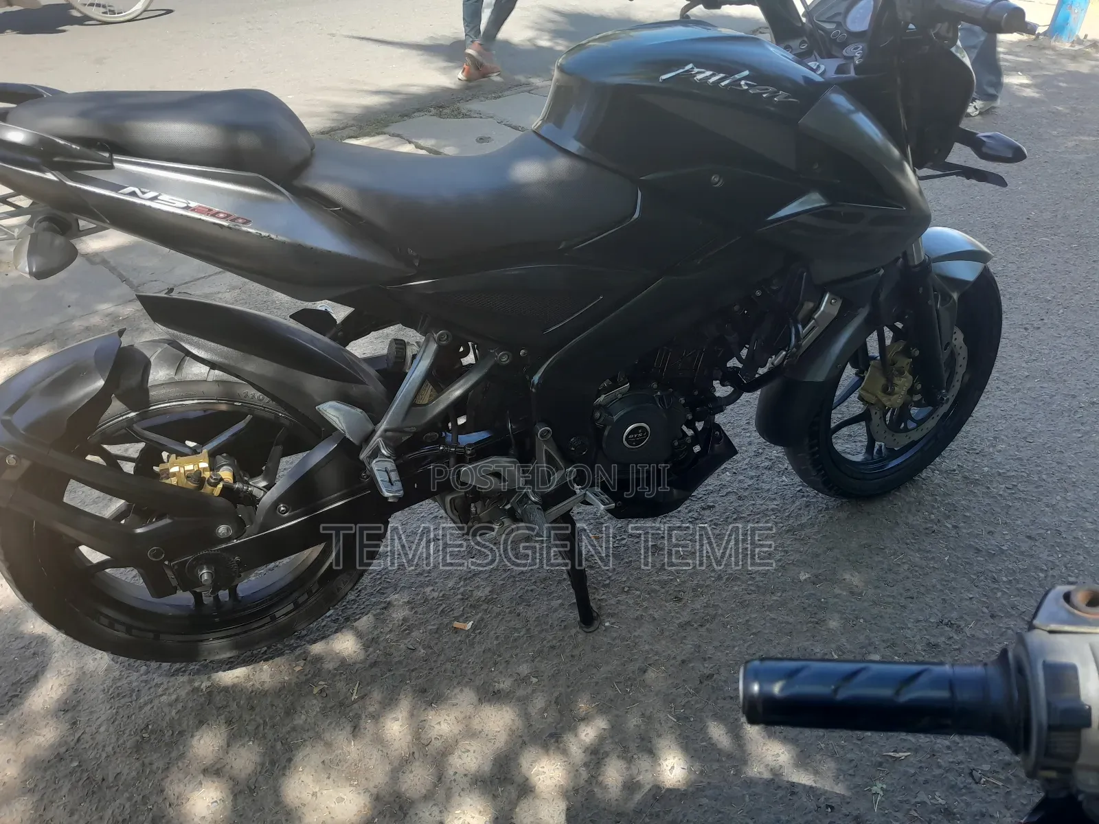 New Bajaj Pulsar NS 200 2018 Black
