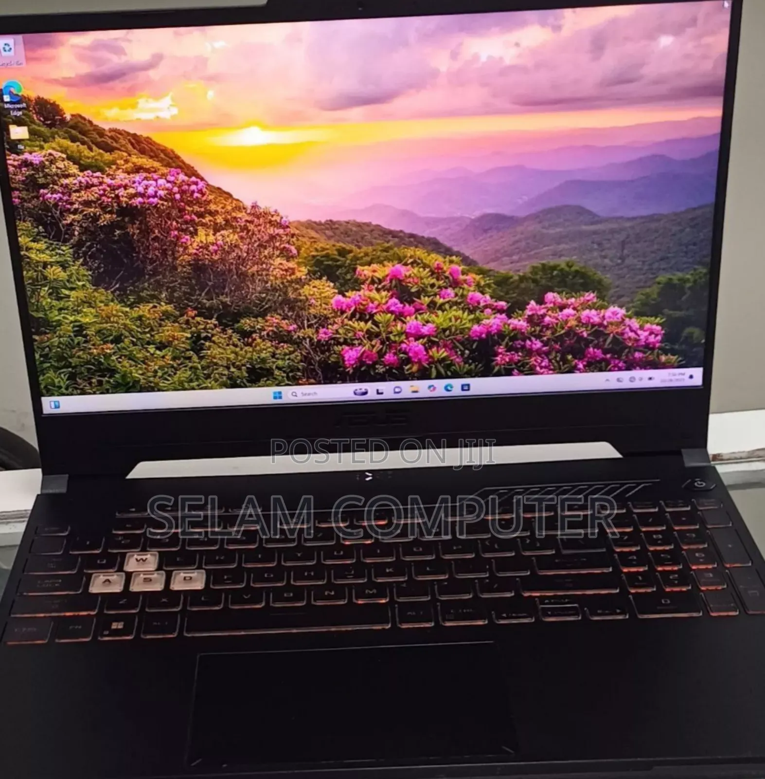 New Laptop Asus TUF Gaming A15 16GB AMD Ryzen 7 SSD 512GB