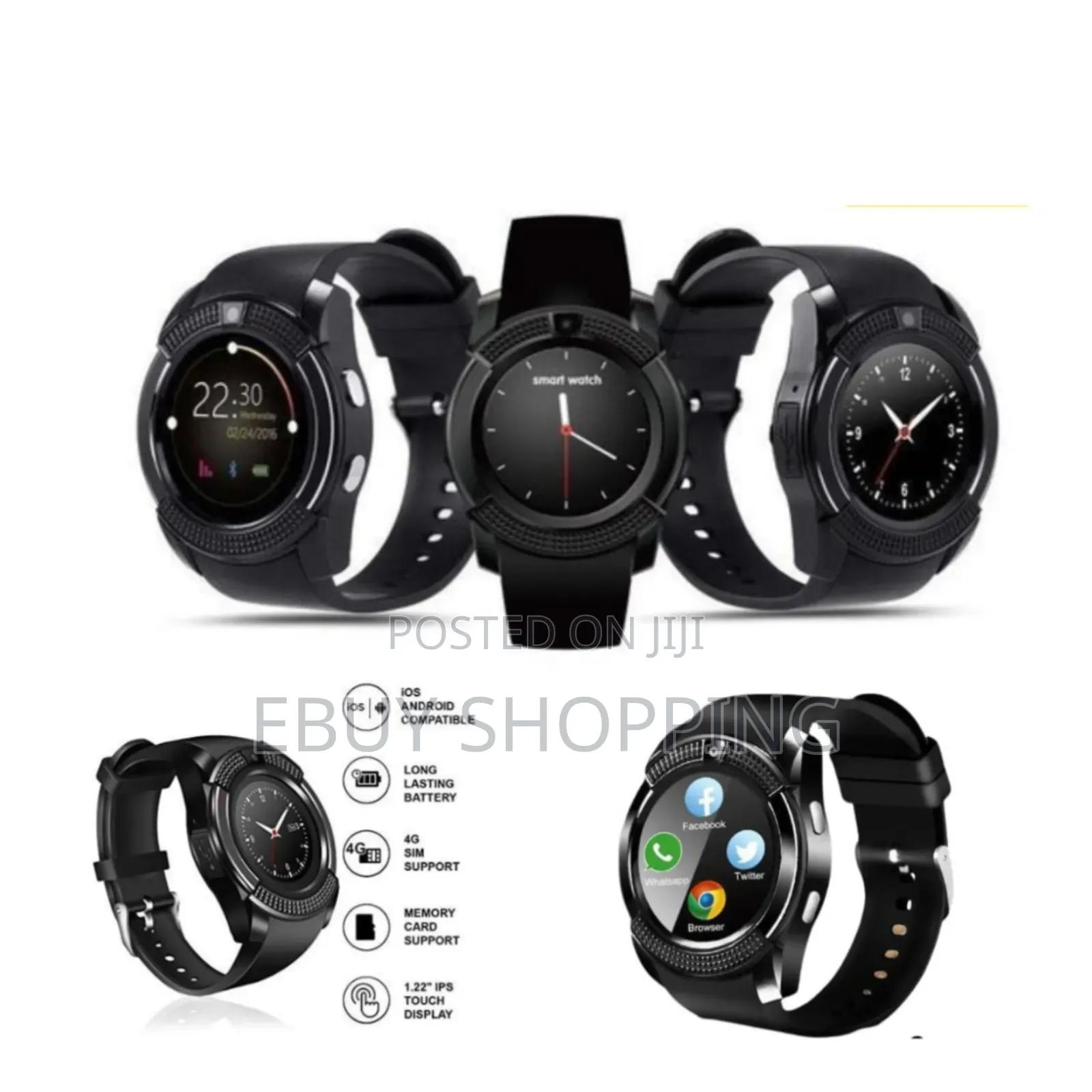 Smartwatch With Sim Slot - Smart Berry Sim Pro for Direct Calls