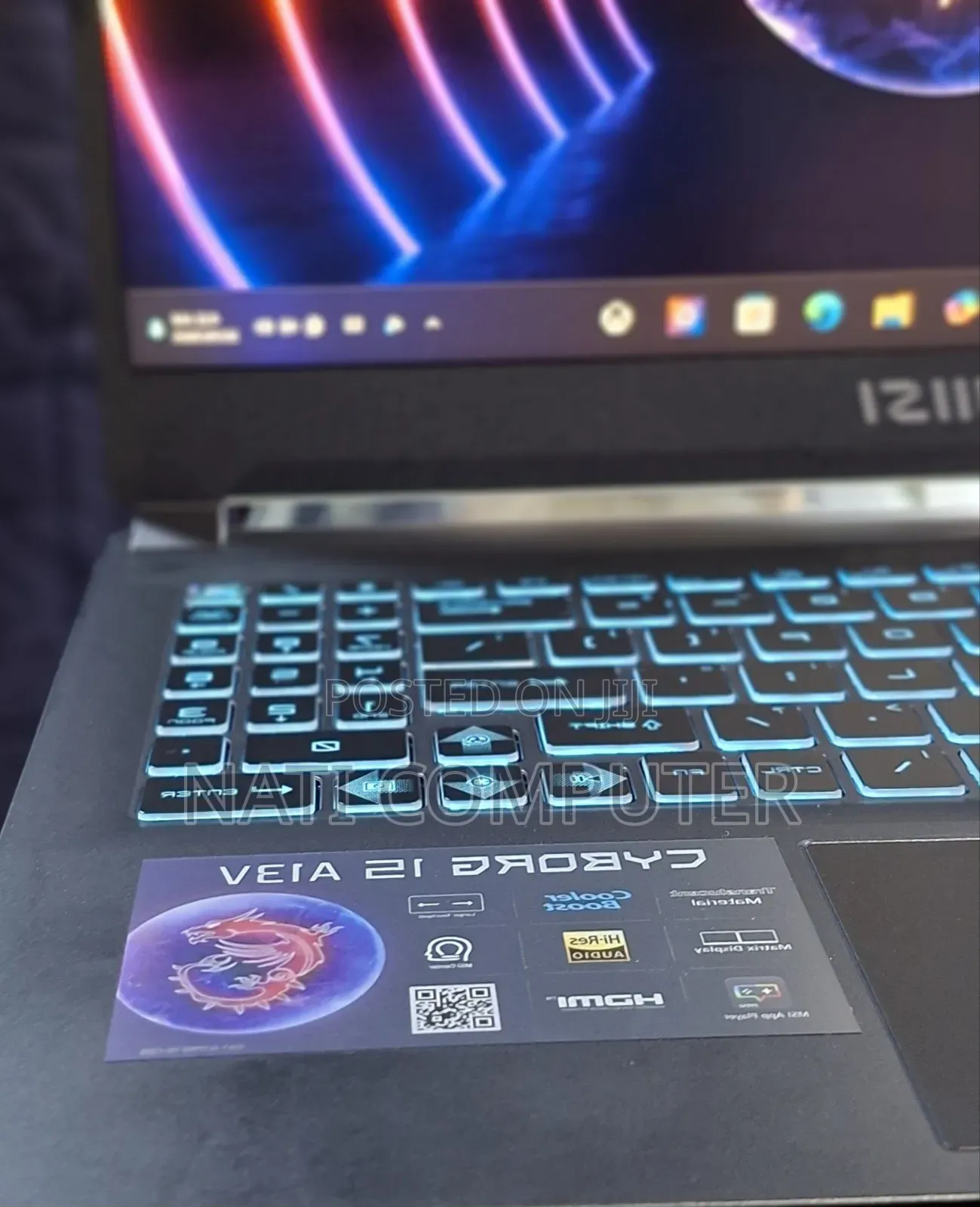 New Laptop MSI Katana 15 16GB Intel Core I7 SSD 512GB