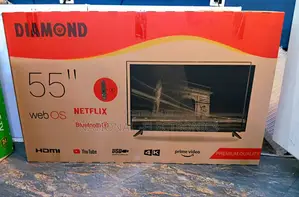 Photo - Diamond 55 Inch Smart Double Screen Webos New 2025 Real Original