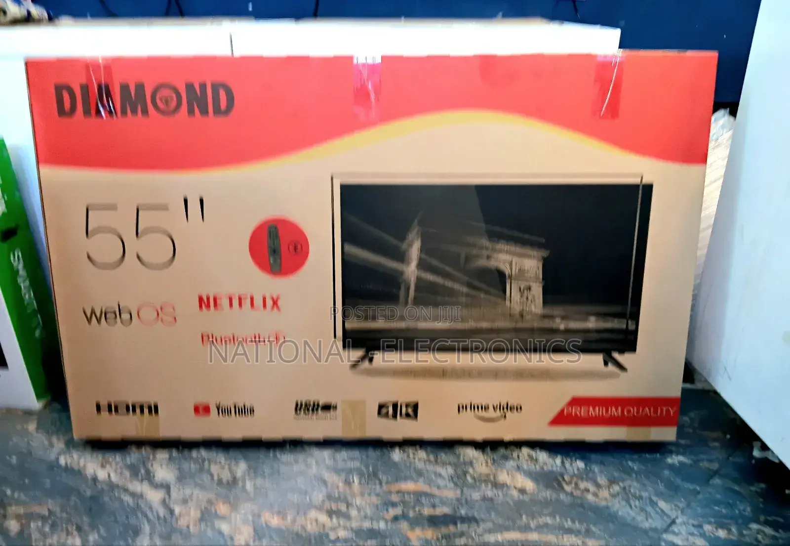 Diamond 55 Inch Smart Double Screen Webos New 2025 Real Original