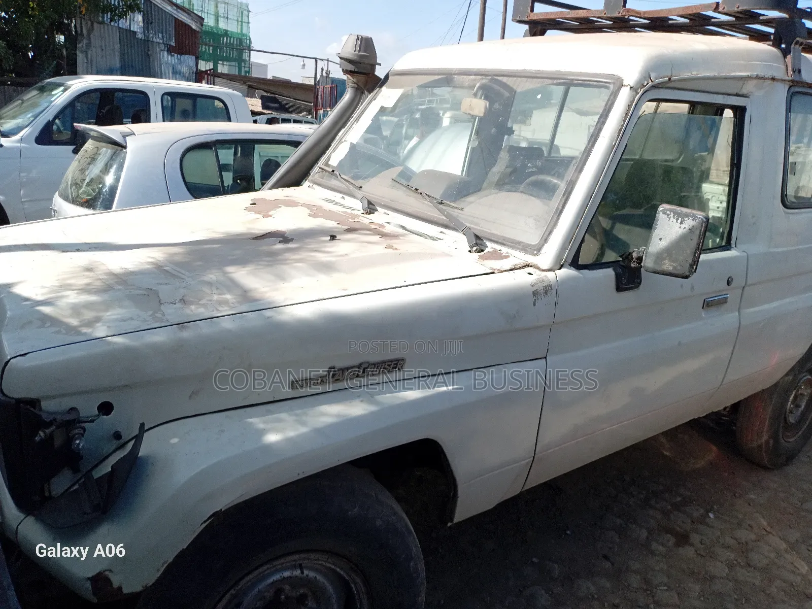 Toyota Land Cruiser 90 1997 White