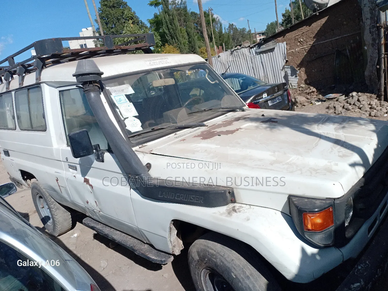 Toyota Land Cruiser 90 1997 White