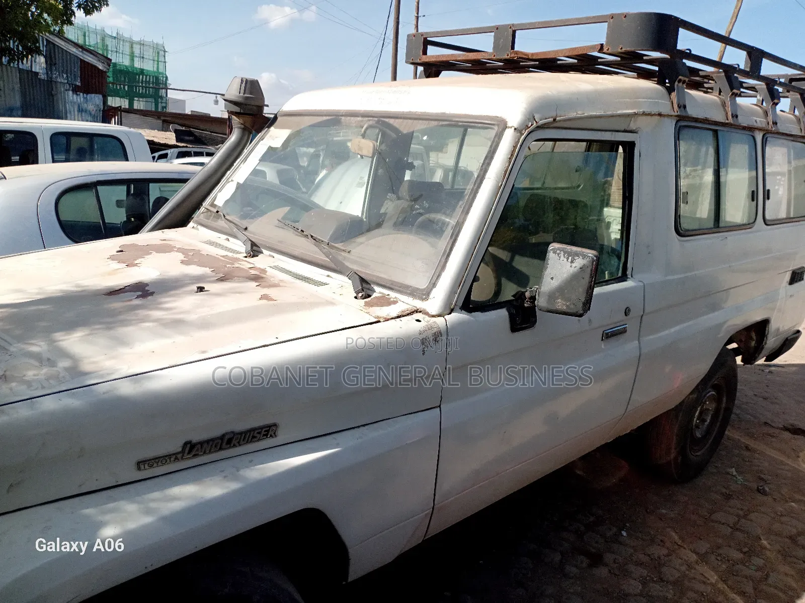Toyota Land Cruiser 90 1997 White