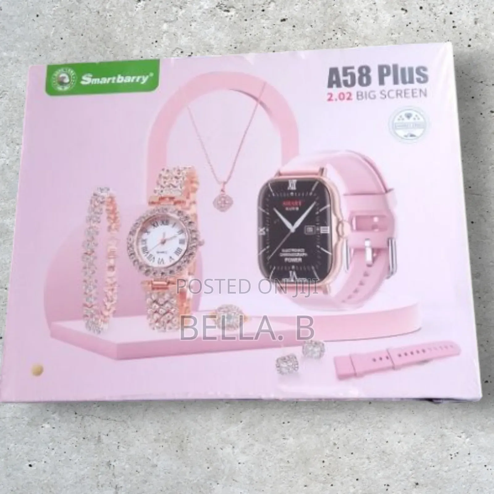 A58 Plus Smart Watch : Built For Champions.