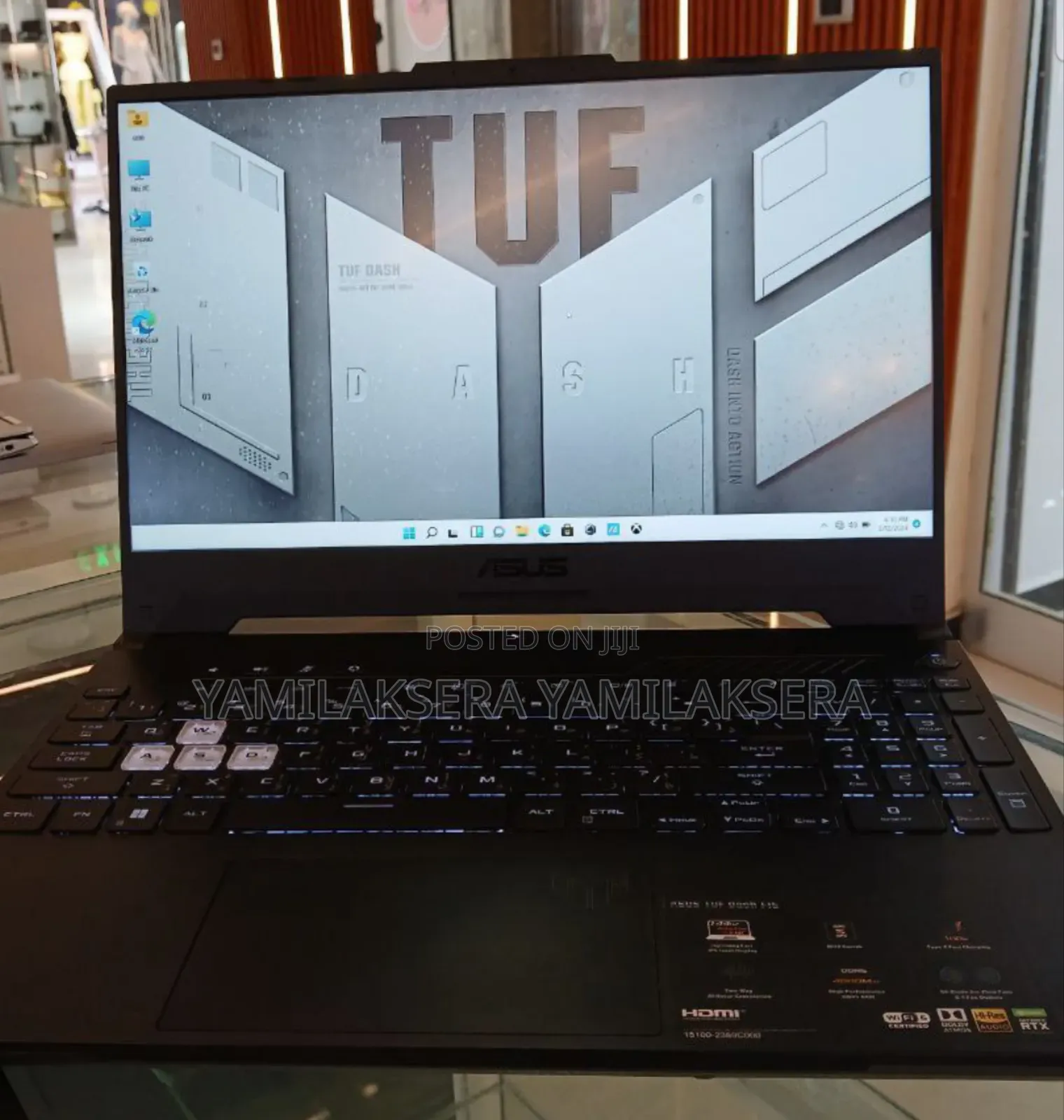 New Laptop Asus TUF Gaming A15 16GB Intel Core I7 SSD 512GB