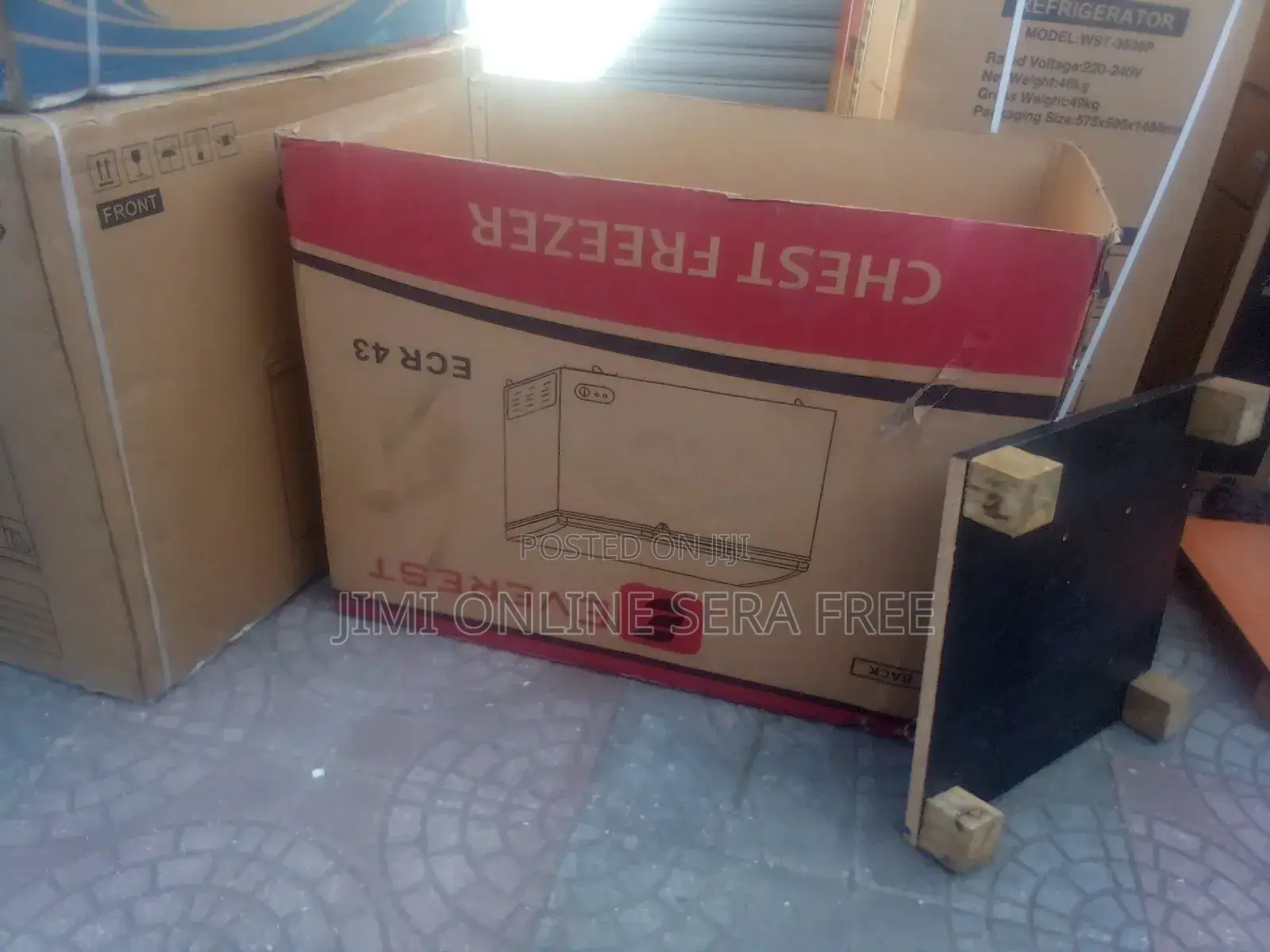 Everest Chest Freezer Model 430l Dip New