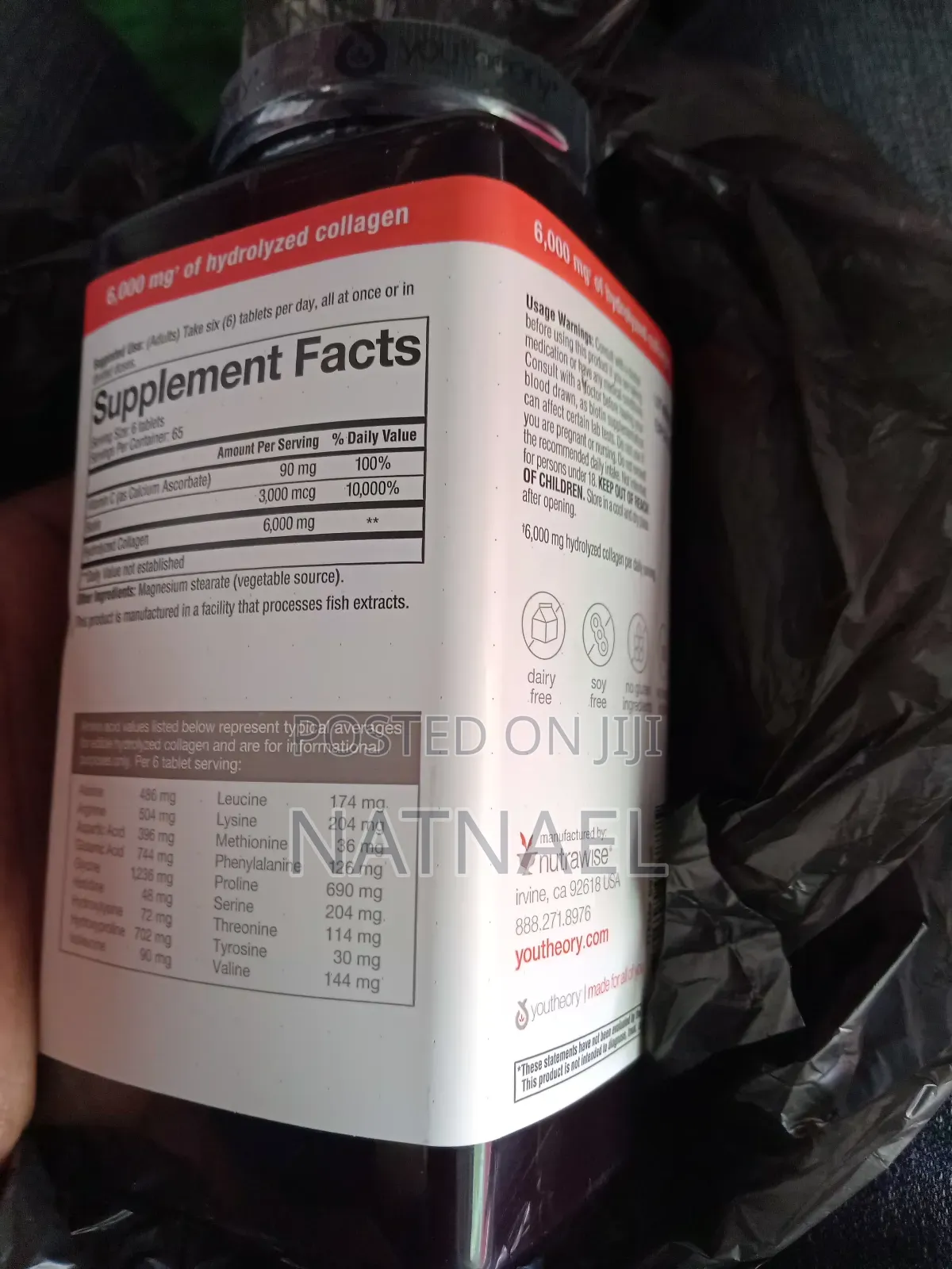 Youtheory Collagen + Biotin