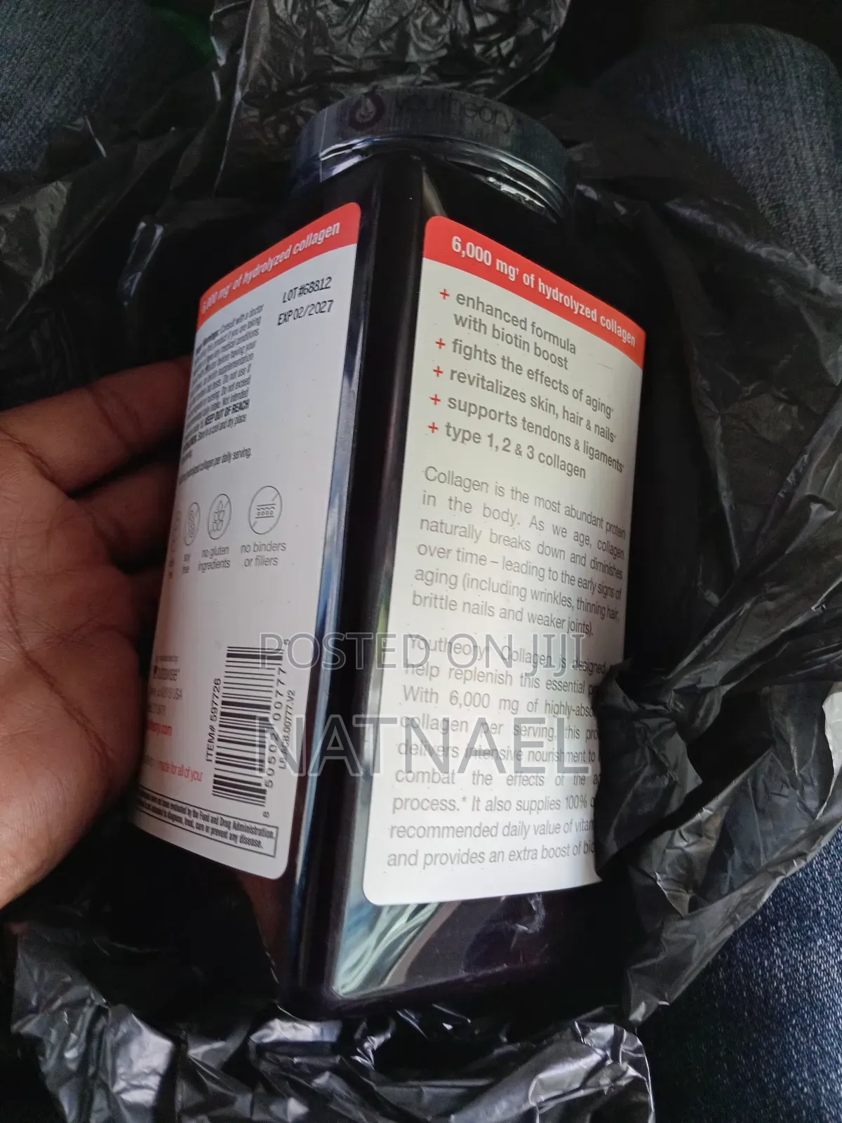 Youtheory Collagen + Biotin