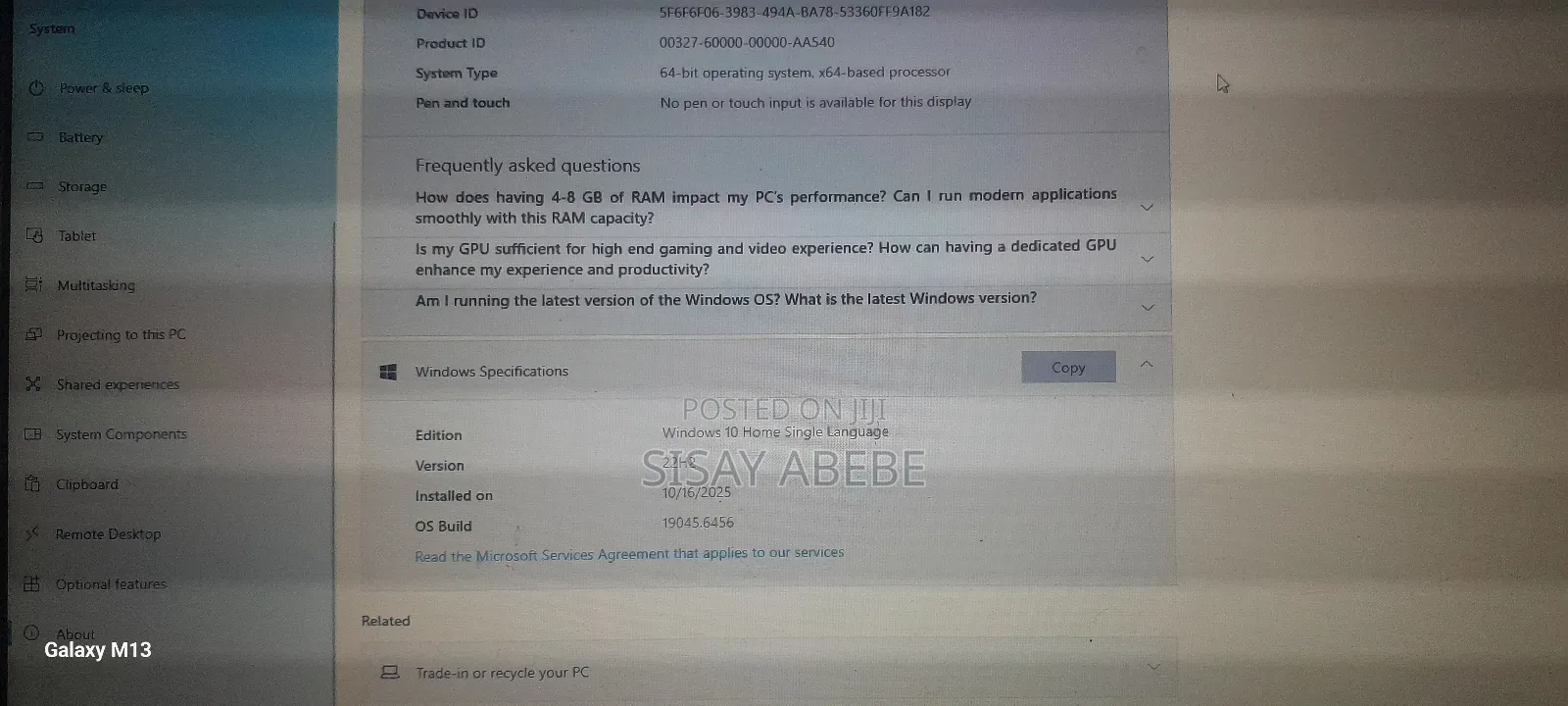 Laptop Lenovo ThinkPad T430 4GB Intel Core I5 HDD 128GB