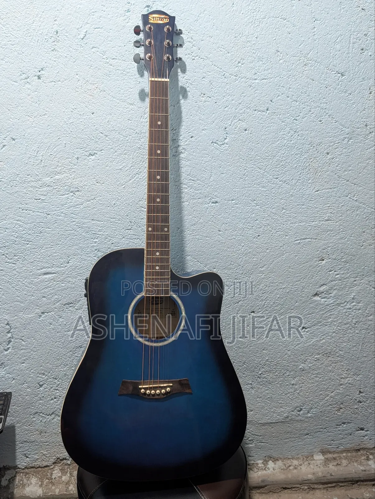 Siltron Box Guitar With Capo Bag