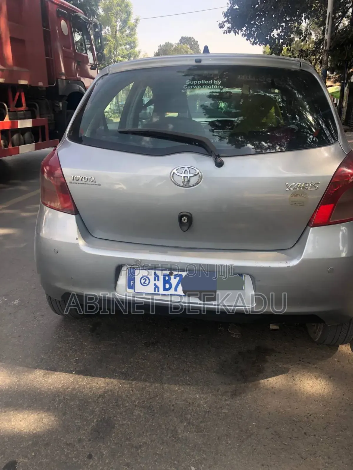 Toyota Yaris 2009 Gray