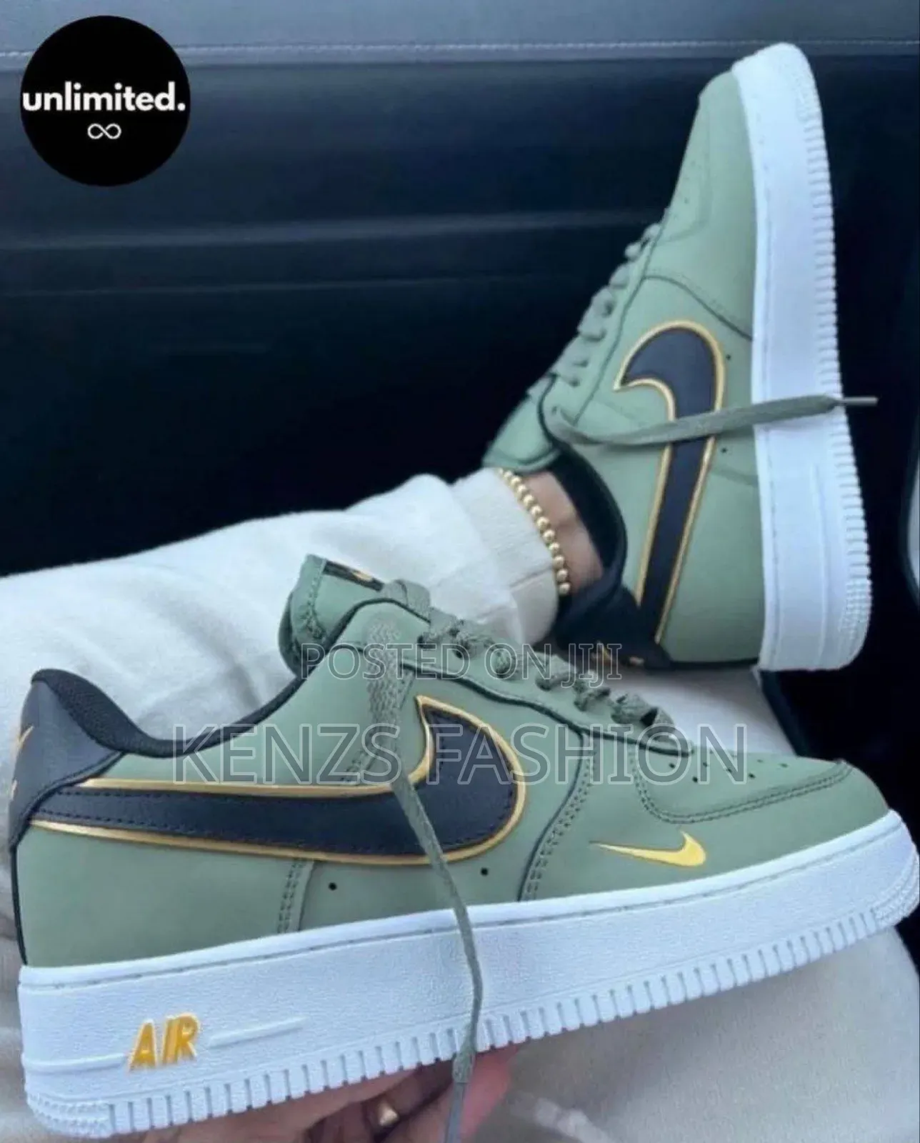 Nike Air Force 1 – Black Gold Edition