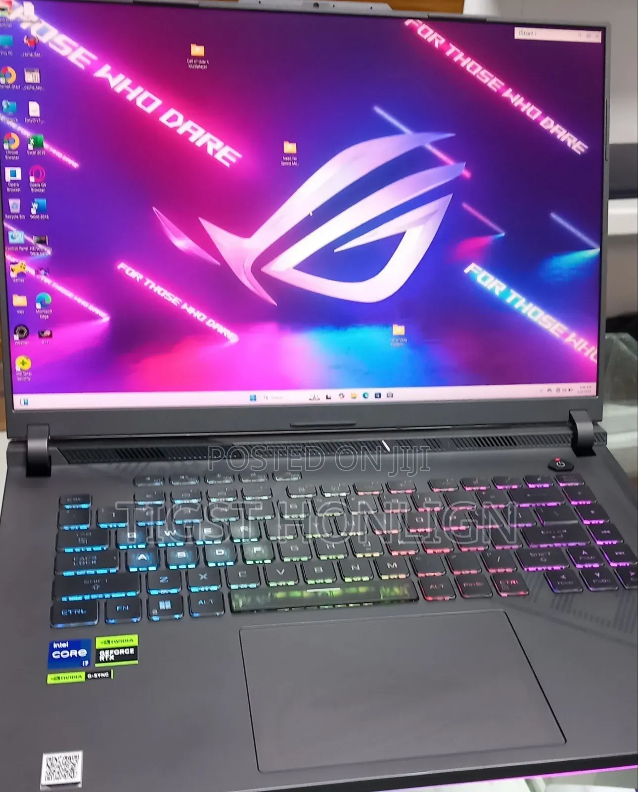 New Laptop Asus ROG Strix G15 16GB Intel Core I7 SSD 1T