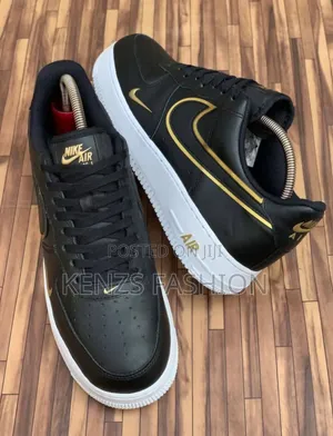 Nike Air Force 1 – Black Gold Edition