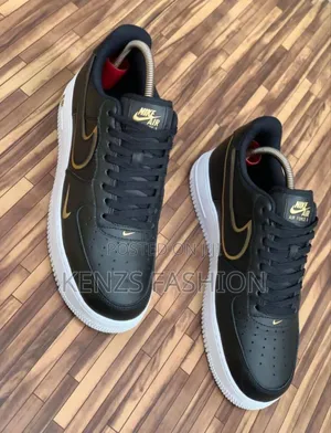 Nike Air Force 1 – Black Gold Edition