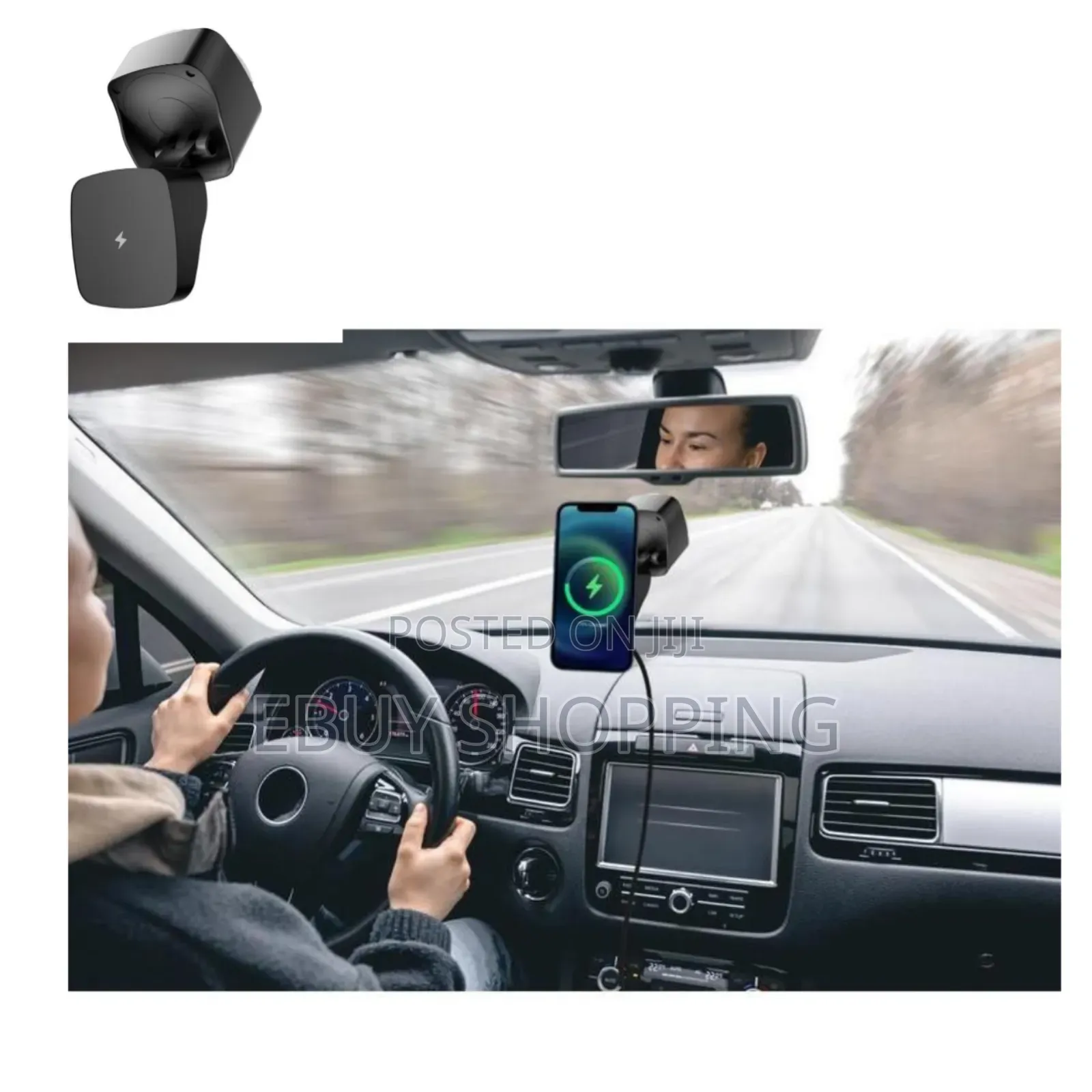 The Ultimate Car Phone Mount: Charge Navigate Wirelessly