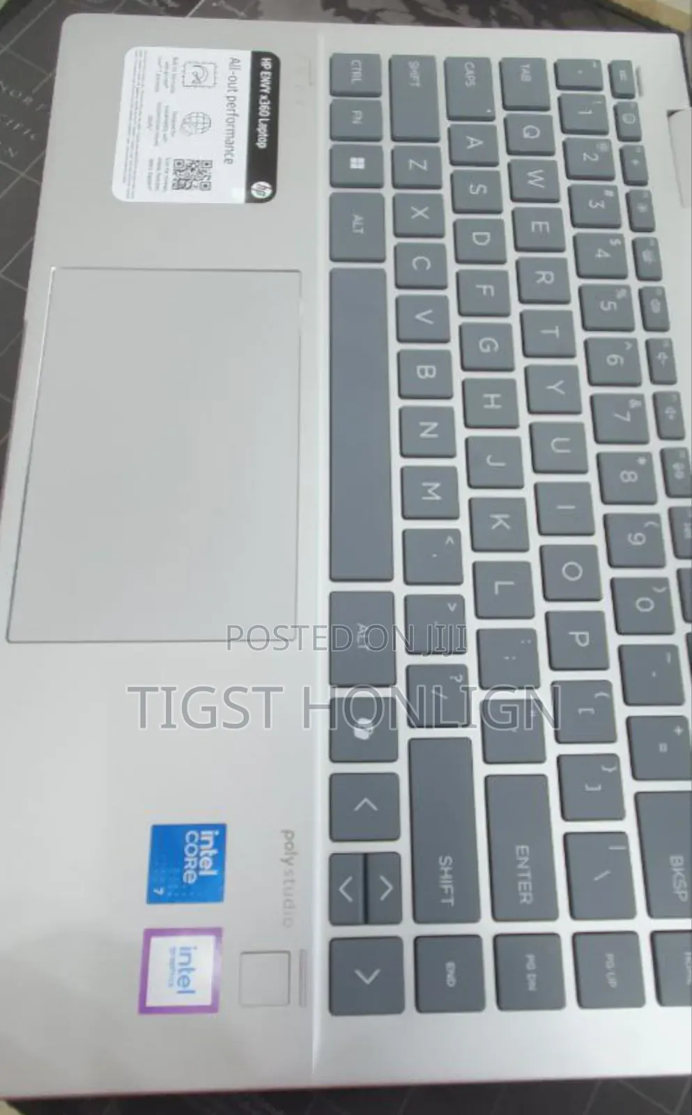 New Laptop HP Envy X360 16GB Intel Core 7 SSD 512GB