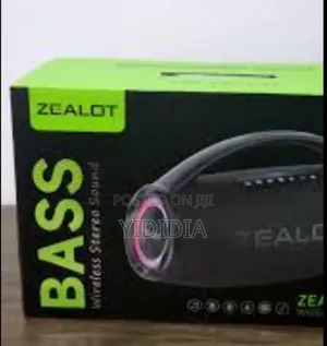 Zealot Bass Portable Bluetooth Speaker – Powerful Sound, Deep Bass!
