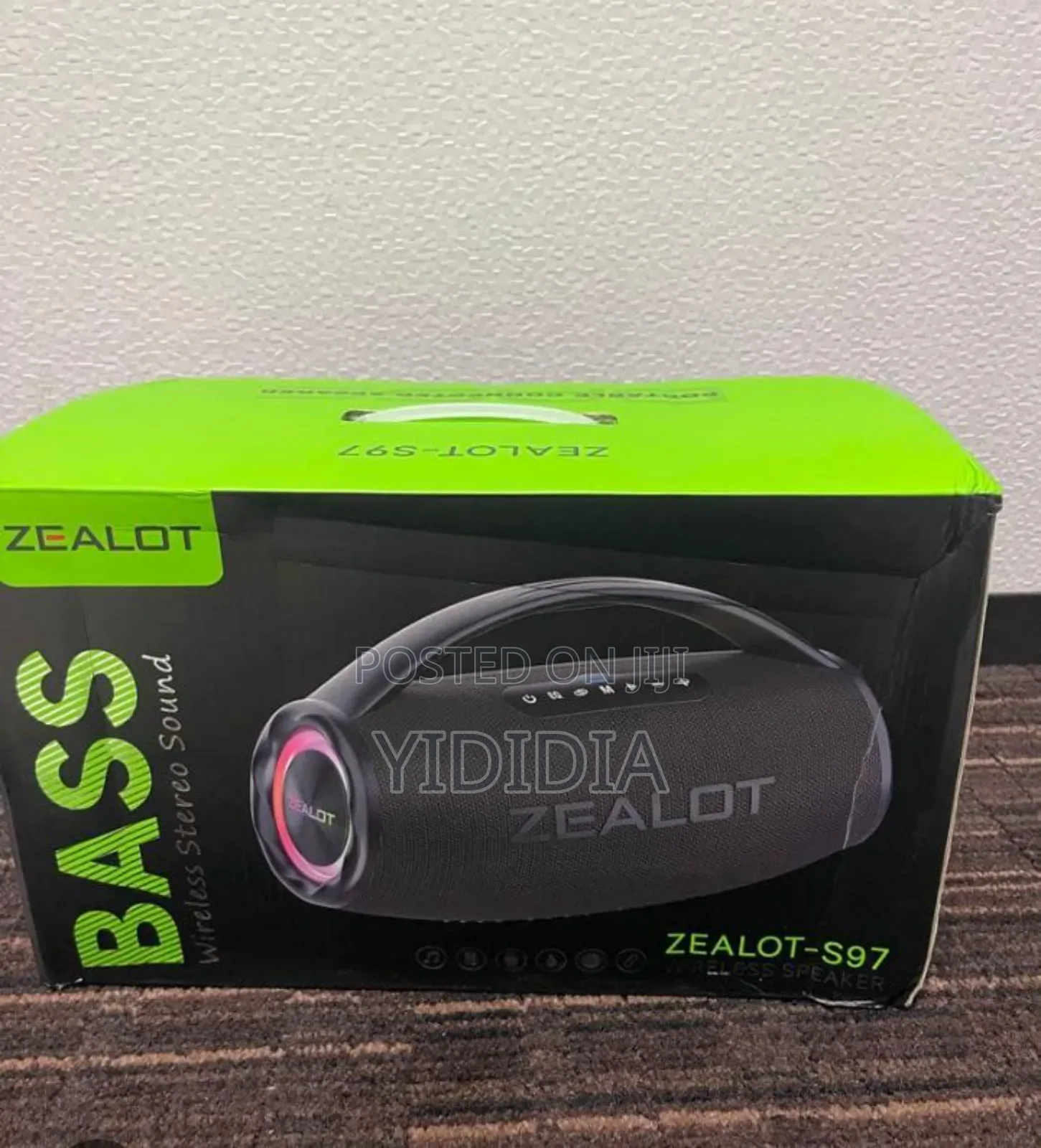 Zealot Bass Portable Bluetooth Speaker – Powerful Sound, Deep Bass!
