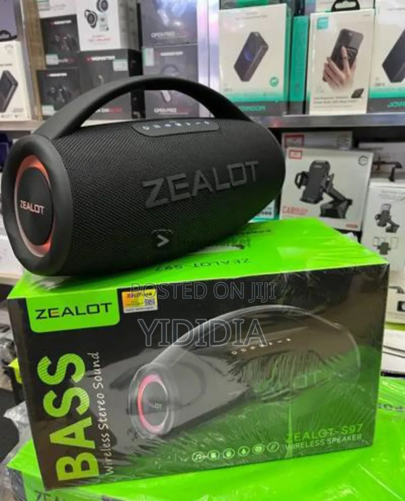 Zealot Bass Portable Bluetooth Speaker – Powerful Sound, Deep Bass!