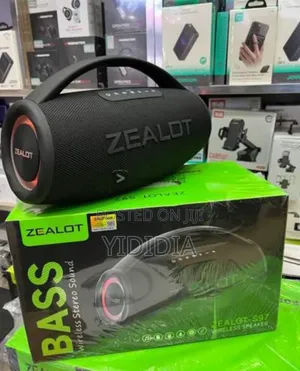 Zealot Bass Portable Bluetooth Speaker – Powerful Sound, Deep Bass!