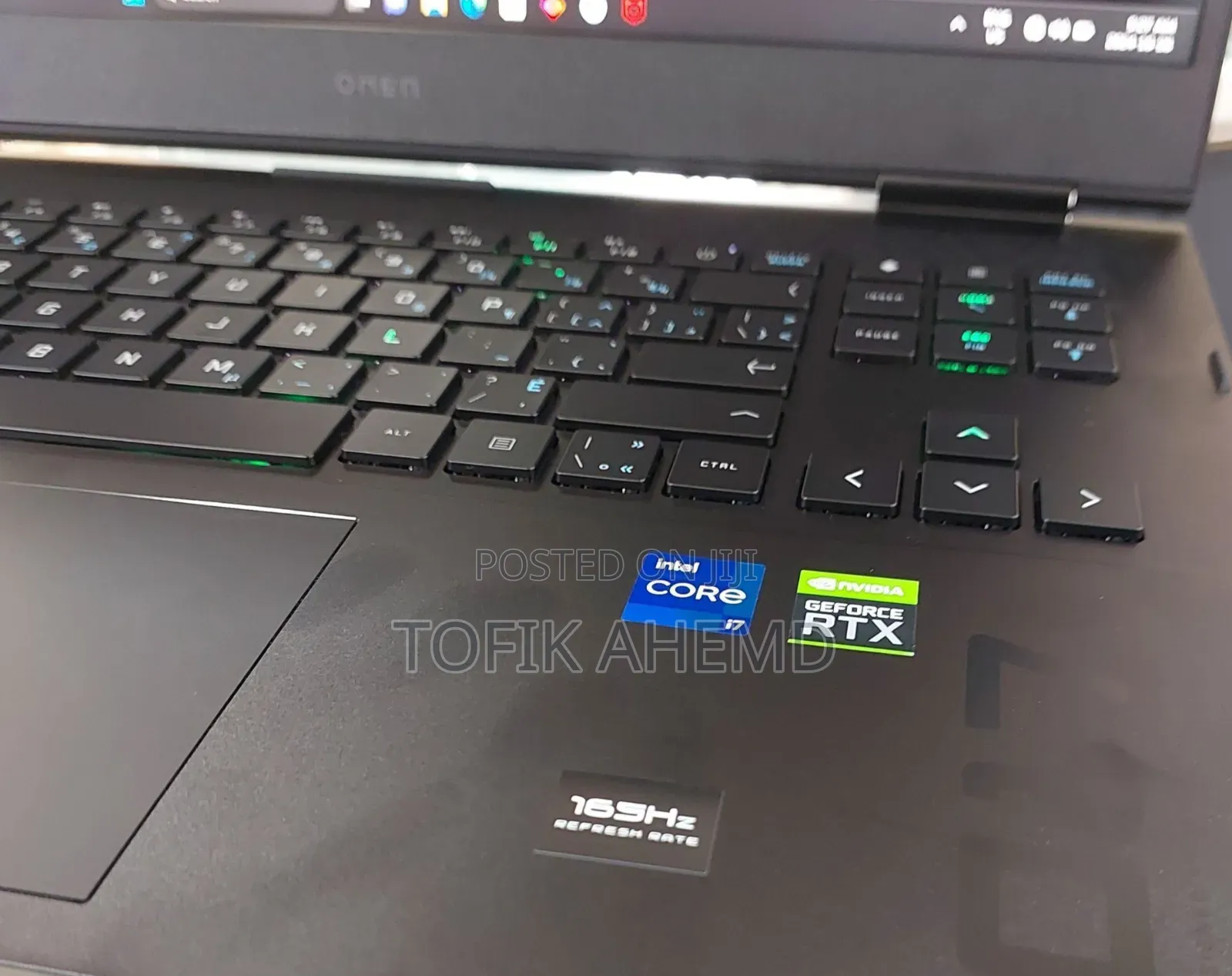 New Laptop HP Omen 15 16GB Intel Core I7 SSD 2T