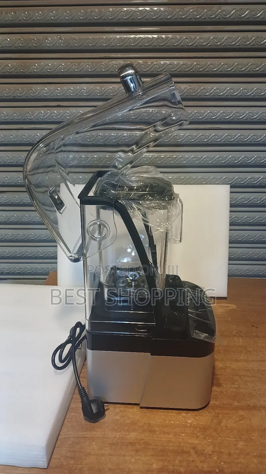 Roshan Silent Heavy Blender Machine Commercial Shield Juicer ድምፅ የሌለው