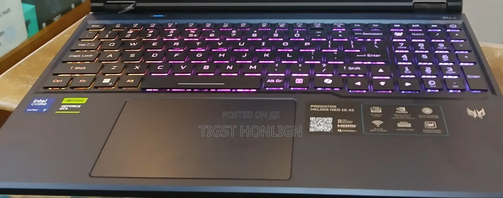 New Laptop Acer Predator Helios Neo 16 32GB Intel Core Ultra 9 SSD 1T