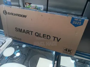 Salvadoor Smart Tv 75, Qled Fram Less New,2025