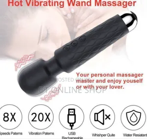 Photo - Rechargeable Silicon Magic Massager
