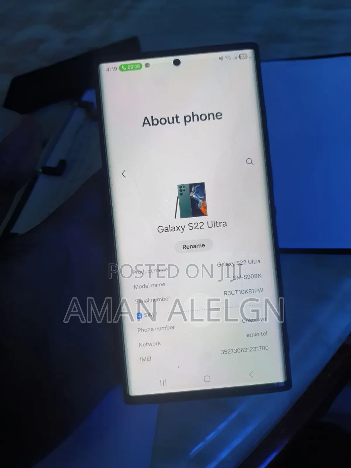 Samsung Galaxy S22 Ultra 512 GB Green