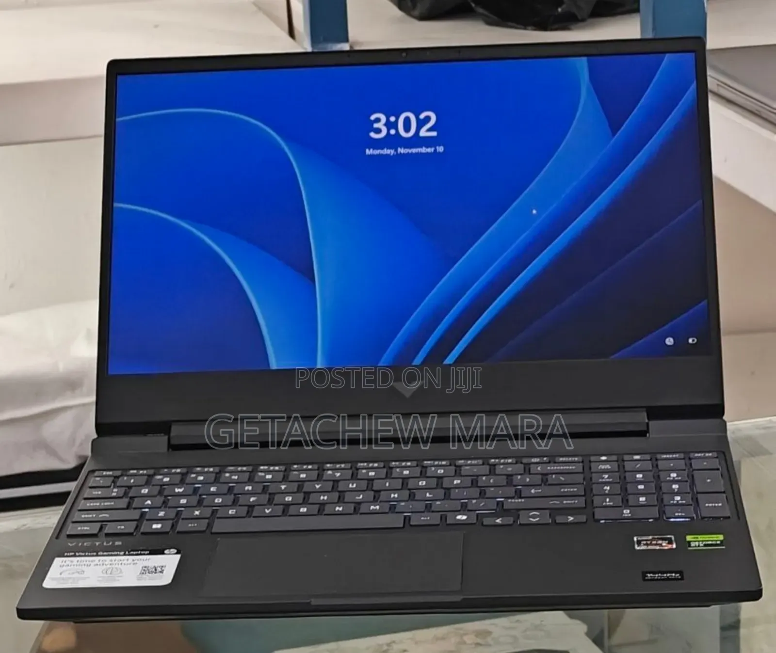 New Laptop HP Victus 15 16GB AMD Ryzen 7 SSD 512GB