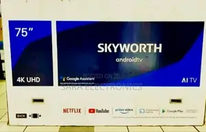 ♤♤Sky Worth 75" Uhd Tv >>New 2025 >>10year Warranty Free Delivery
